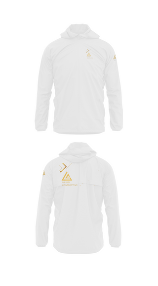 Windbreaker, Laurel Contracting, , Teamtime, Team time, sublimation, custom sports apparel, team uniforms, spirit wear, spiritwear, sports uniforms, custom shirts, team store, custom team store, fundraiser sports, apparel fundraiser