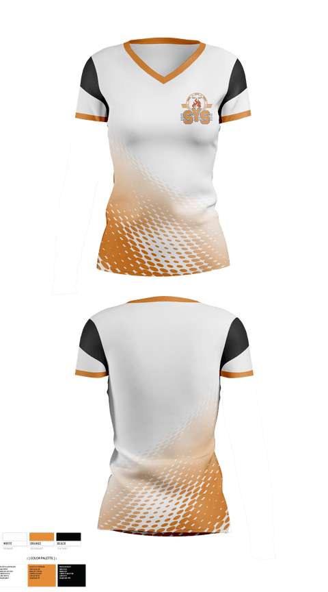 Womens Short Sleeve Vneck Shirt, Roseau Youth Hockey, Ice Hockey, Teamtime, Team time, sublimation, custom sports apparel, team uniforms, spirit wear, spiritwear, sports uniforms, custom shirts, team store, custom team store, fundraiser sports, apparel fundraiser