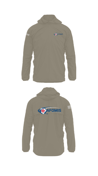 Windbreaker, AFOMIS, Air Force, Teamtime, Team time, sublimation, custom sports apparel, team uniforms, spirit wear, spiritwear, sports uniforms, custom shirts, team store, custom team store, fundraiser sports, apparel fundraiser