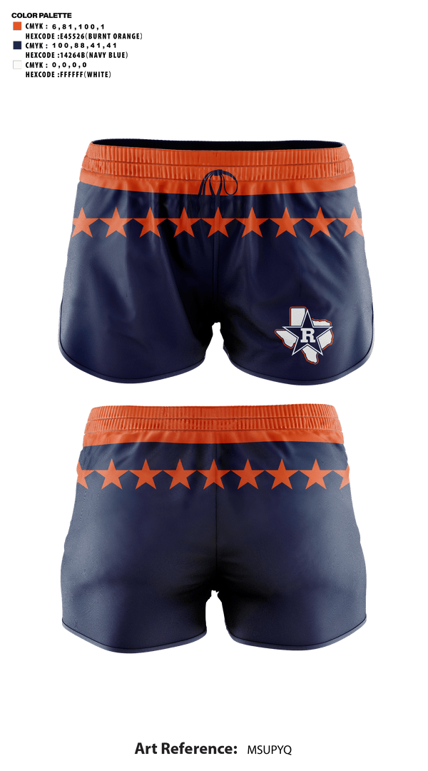 Womens Shorts, Riverside High School Cheer, Cheer, Teamtime, Team time, sublimation, custom sports apparel, team uniforms, spirit wear, spiritwear, sports uniforms, custom shirts, team store, custom team store, fundraiser sports, apparel fundraiser