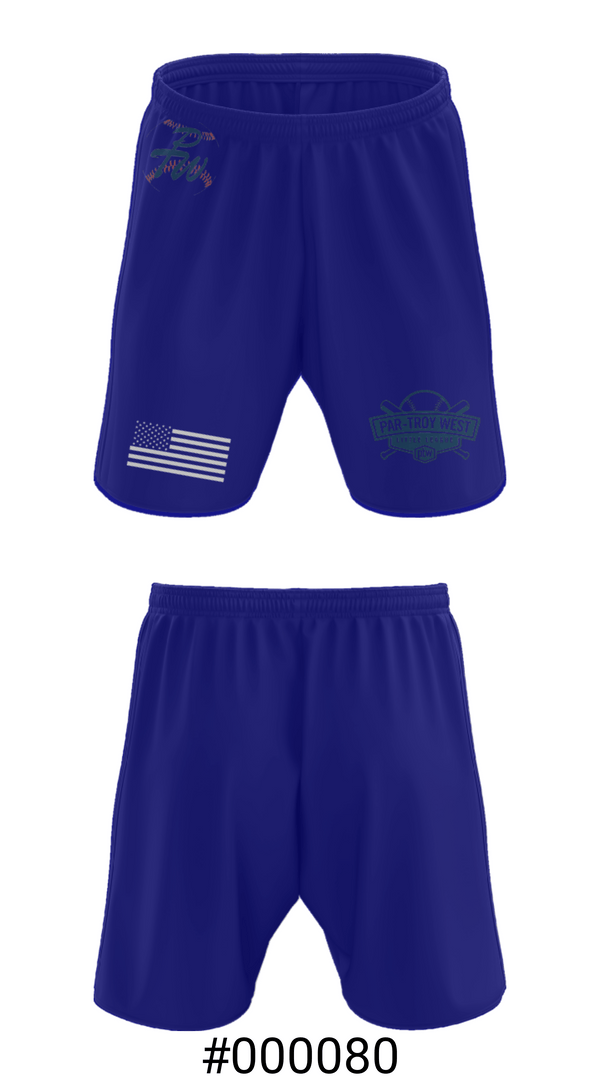 Athletic Shorts With Pockets, Par-Troy West Little League Baseball, Baseball, Teamtime, Team time, sublimation, custom sports apparel, team uniforms, spirit wear, spiritwear, sports uniforms, custom shirts, team store, custom team store, fundraiser sports, apparel fundraiser