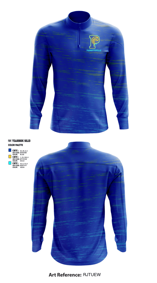 Quarter Zip Jacket, Parrottsville, , Teamtime, Team time, sublimation, custom sports apparel, team uniforms, spirit wear, spiritwear, sports uniforms, custom shirts, team store, custom team store, fundraiser sports, apparel fundraiser