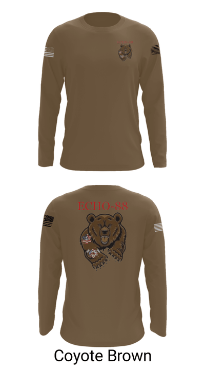 ECHO-88 83597069 Long Sleeve Performance Shirt - 6