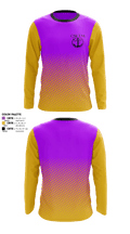 Cudahy High School Swimming 6681337 Long Sleeve Performance Shirt 2