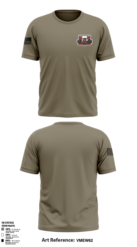 Short Sleeve Performance Shirt, 3rd brigade engineer battalion, Army, Teamtime, Team time, sublimation, custom sports apparel, team uniforms, spirit wear, spiritwear, sports uniforms, custom shirts, team store, custom team store, fundraiser sports, apparel fundraiser