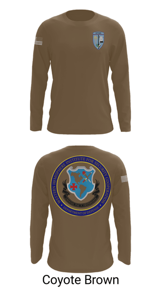 Long Sleeve Performance Shirt, WHINSEC, Army, Teamtime, Team time, sublimation, custom sports apparel, team uniforms, spirit wear, spiritwear, sports uniforms, custom shirts, team store, custom team store, fundraiser sports, apparel fundraiser