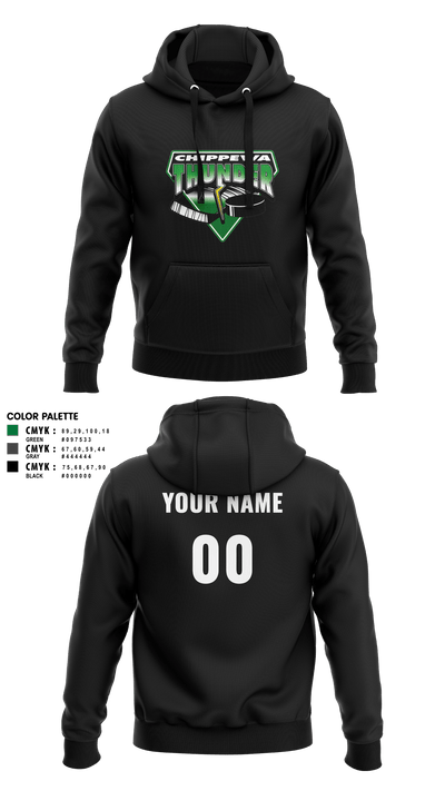 Chippewa Youth Hockey 90833189 Hoodie - 7
