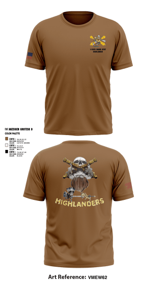 Short Sleeve Performance Shirt, Bravo 1-119th FA, , Teamtime, Team time, sublimation, custom sports apparel, team uniforms, spirit wear, spiritwear, sports uniforms, custom shirts, team store, custom team store, fundraiser sports, apparel fundraiser
