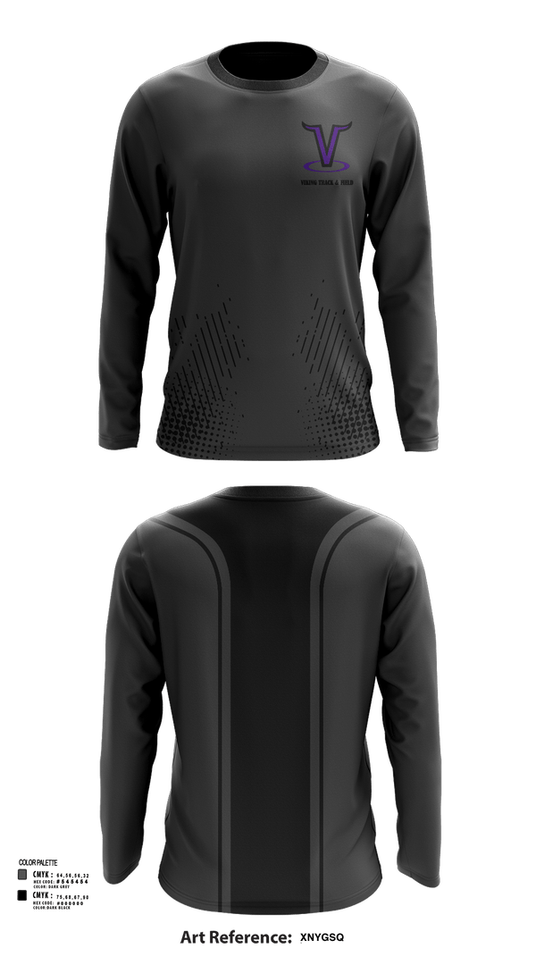 Long Sleeve Performance Shirt, Niles North High School Track and Field, Track & Field, Teamtime, Team time, sublimation, custom sports apparel, team uniforms, spirit wear, spiritwear, sports uniforms, custom shirts, team store, custom team store, fundraiser sports, apparel fundraiser