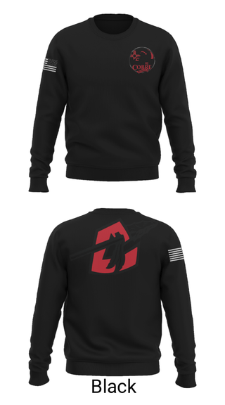 Crew Neck Sweatshirt, Cobre High School Cheer, Cheer, Teamtime, Team time, sublimation, custom sports apparel, team uniforms, spirit wear, spiritwear, sports uniforms, custom shirts, team store, custom team store, fundraiser sports, apparel fundraiser