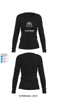 GC AUTO REPAIR 63666779 Women's Long Sleeve V-neck Shirt - 34