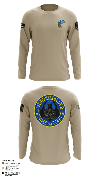 411TH 46316966 Long Sleeve Performance Polo - 2