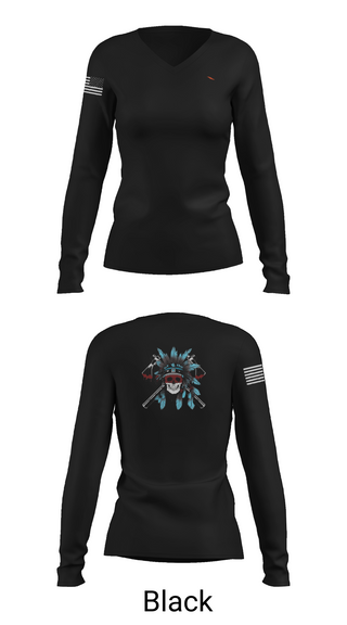Womens Long Sleeve Vneck Shirt, C co 2-87, , Teamtime, Team time, sublimation, custom sports apparel, team uniforms, spirit wear, spiritwear, sports uniforms, custom shirts, team store, custom team store, fundraiser sports, apparel fundraiser
