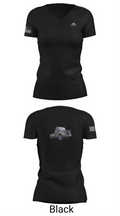 617th Transportation Company 2064597 Women's Short Sleeve V-neck Shirt - 28