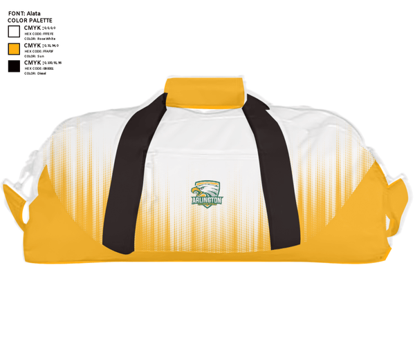 Duffle Bag, Arlington Christian Eagles Baseball, Baseball, Teamtime, Team time, sublimation, custom sports apparel, team uniforms, spirit wear, spiritwear, sports uniforms, custom shirts, team store, custom team store, fundraiser sports, apparel fundraiser