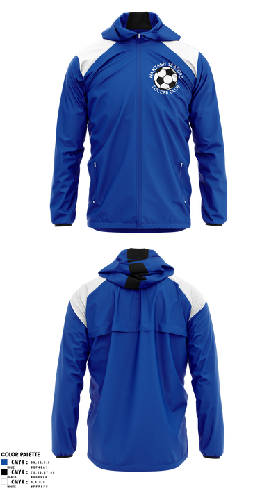 Wantagh Seaford Soccer Club 1174612 Windbreaker - 1