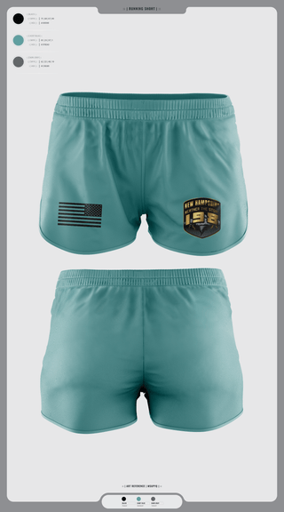 Womens Shorts, 198NH POLICE, Police, Teamtime, Team time, sublimation, custom sports apparel, team uniforms, spirit wear, spiritwear, sports uniforms, custom shirts, team store, custom team store, fundraiser sports, apparel fundraiser