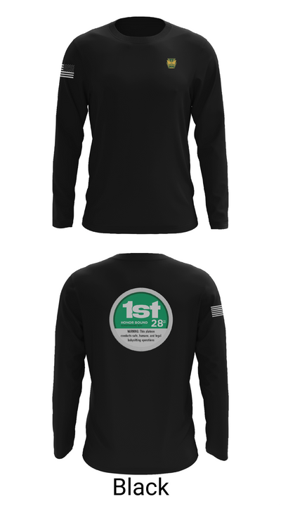 28th MP Company 42431415 Long Sleeve Performance Shirt - 25