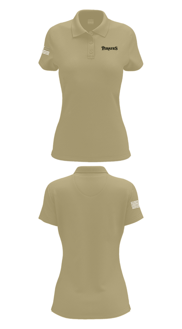 Womens Short Sleeve Performance Polo, Los Angeles Pirates, Softball, Teamtime, Team time, sublimation, custom sports apparel, team uniforms, spirit wear, spiritwear, sports uniforms, custom shirts, team store, custom team store, fundraiser sports, apparel fundraiser