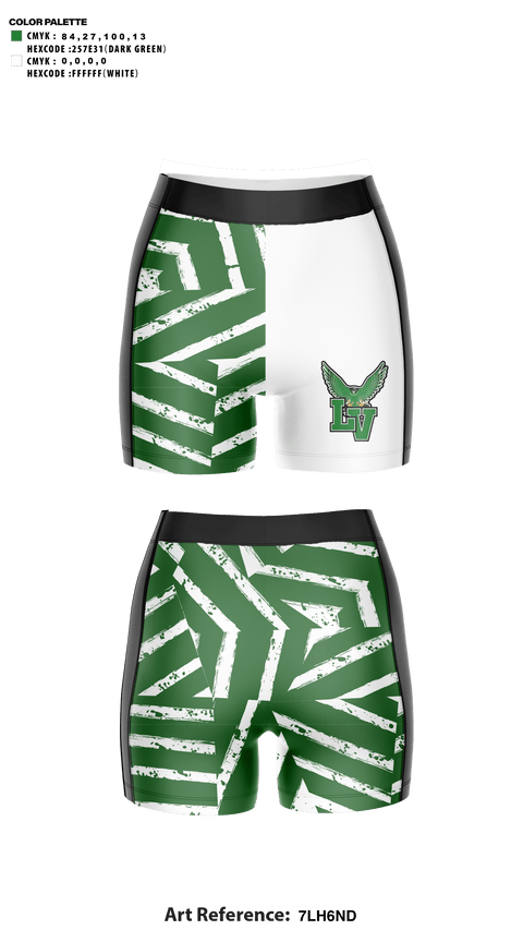Athletic Shorts With Pockets, Falcons Volleyball, Women's Volleyball, Teamtime, Team time, sublimation, custom sports apparel, team uniforms, spirit wear, spiritwear, sports uniforms, custom shirts, team store, custom team store, fundraiser sports, apparel fundraiser