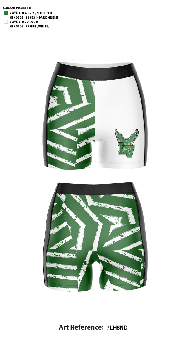 Athletic Shorts With Pockets, Falcons Volleyball, Women's Volleyball, Teamtime, Team time, sublimation, custom sports apparel, team uniforms, spirit wear, spiritwear, sports uniforms, custom shirts, team store, custom team store, fundraiser sports, apparel fundraiser