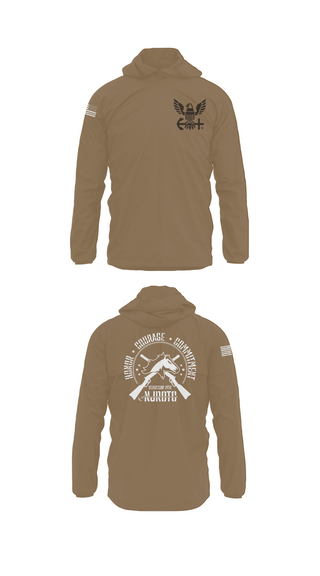Windbreaker, Kennesaw Mountain NJROTC, Navy, Teamtime, Team time, sublimation, custom sports apparel, team uniforms, spirit wear, spiritwear, sports uniforms, custom shirts, team store, custom team store, fundraiser sports, apparel fundraiser