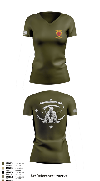 Womens Short Sleeve Vneck Shirt, V3/7, Marines, Teamtime, Team time, sublimation, custom sports apparel, team uniforms, spirit wear, spiritwear, sports uniforms, custom shirts, team store, custom team store, fundraiser sports, apparel fundraiser