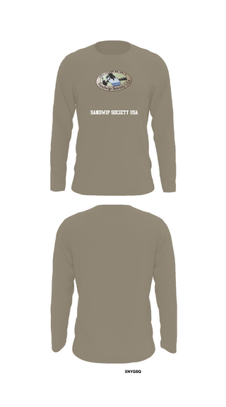 Long Sleeve Performance Shirt, Sandwip society USA, , Teamtime, Team time, sublimation, custom sports apparel, team uniforms, spirit wear, spiritwear, sports uniforms, custom shirts, team store, custom team store, fundraiser sports, apparel fundraiser
