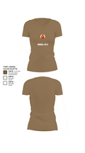 Animal 60’s 54802891 Women's Short Sleeve V-neck Shirt - 4