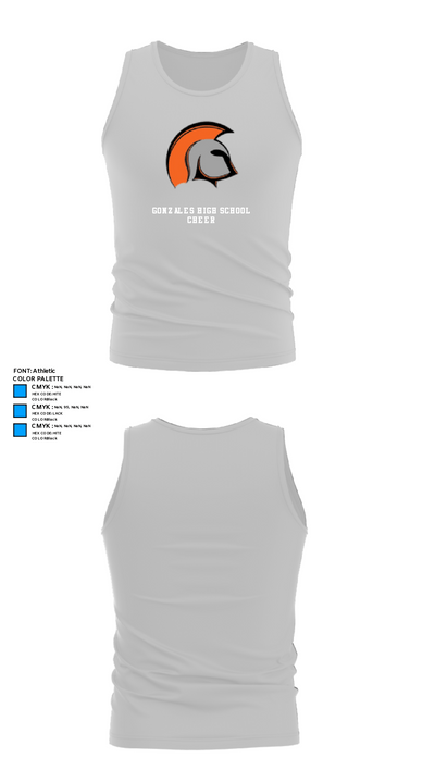 Gonzales High School Cheer 15084889 Tank Top - 13