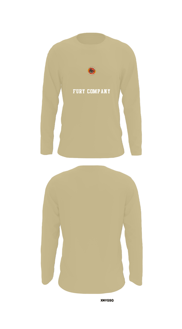 Long Sleeve Performance Shirt, Fury company, Army, Teamtime, Team time, sublimation, custom sports apparel, team uniforms, spirit wear, spiritwear, sports uniforms, custom shirts, team store, custom team store, fundraiser sports, apparel fundraiser