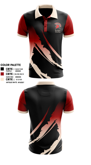 Short Sleeve Performance Polo, Rio Mesa, Wrestling, Teamtime, Team time, sublimation, custom sports apparel, team uniforms, spirit wear, spiritwear, sports uniforms, custom shirts, team store, custom team store, fundraiser sports, apparel fundraiser