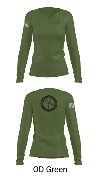 Womens Long Sleeve Vneck Shirt, 1055th Trans 1st Plt, National Guard, Teamtime, Team time, sublimation, custom sports apparel, team uniforms, spirit wear, spiritwear, sports uniforms, custom shirts, team store, custom team store, fundraiser sports, apparel fundraiser