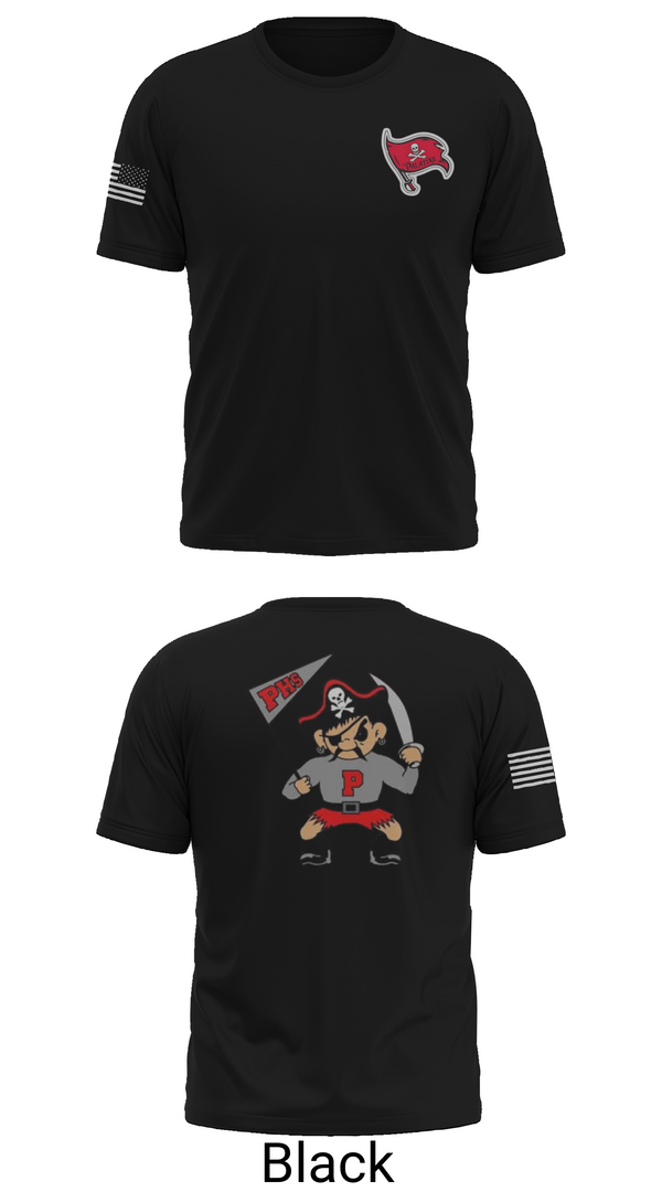 Short Sleeve Performance Shirt, Palatine pirates, Baseball, Teamtime, Team time, sublimation, custom sports apparel, team uniforms, spirit wear, spiritwear, sports uniforms, custom shirts, team store, custom team store, fundraiser sports, apparel fundraiser