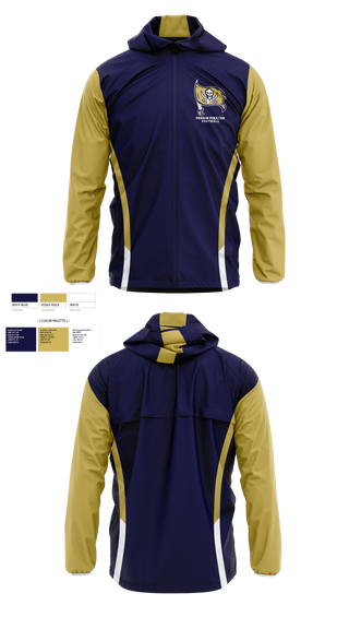 Windbreaker, Perrin Pirates, Football, Teamtime, Team time, sublimation, custom sports apparel, team uniforms, spirit wear, spiritwear, sports uniforms, custom shirts, team store, custom team store, fundraiser sports, apparel fundraiser