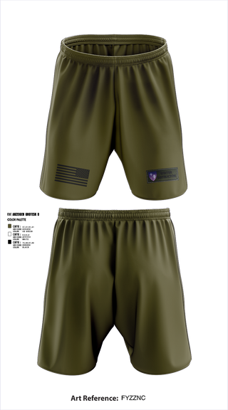Athletic Shorts With Pockets, NATO Winter Instructor Course, , Teamtime, Team time, sublimation, custom sports apparel, team uniforms, spirit wear, spiritwear, sports uniforms, custom shirts, team store, custom team store, fundraiser sports, apparel fundraiser