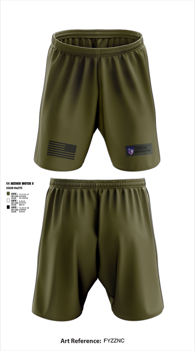 NATO Winter Instructor Course 70603396 Athletic Shorts With Pockets - 2