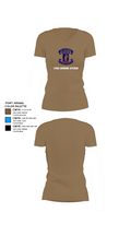 173rd Airborne Division 25109873 Women's Short Sleeve V-neck Shirt - 4