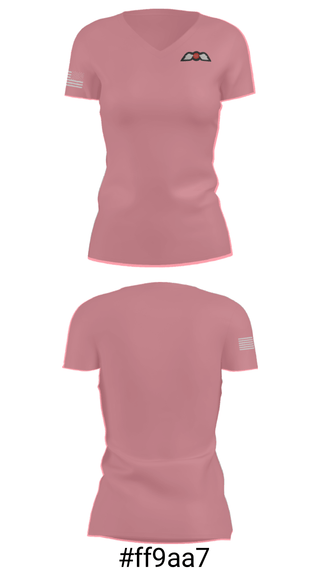 Women's Short Sleeve Vneck Shirt, ODG7424, Army, Teamtime, Team time, sublimation, custom sports apparel, team uniforms, spirit wear, spiritwear, sports uniforms, custom shirts, team store, custom team store, fundraiser sports, apparel fundraiser
