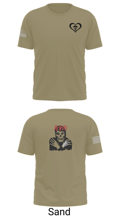 3rd squad 34801732 Old School Cotton Feel Shirt - 90