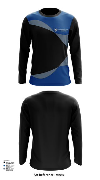 Long Sleeve Performance Shirt, Hammerheads Racing, Spirit Store, Teamtime, Team time, sublimation, custom sports apparel, team uniforms, spirit wear, spiritwear, sports uniforms, custom shirts, team store, custom team store, fundraiser sports, apparel fundraiser