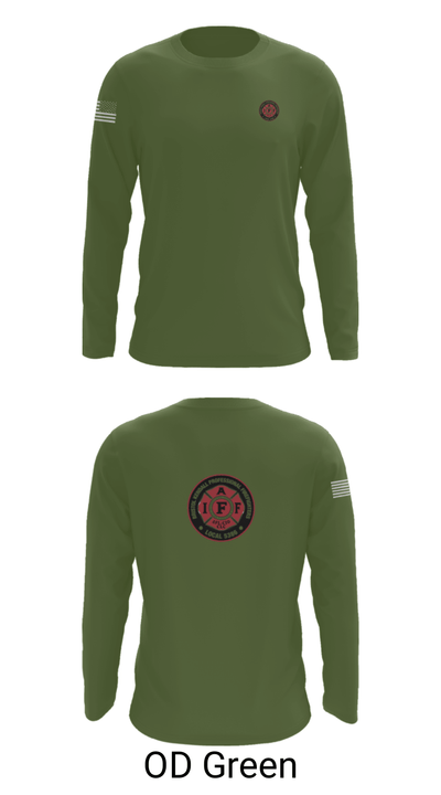 Local 5386 36178250 Long Sleeve Performance Shirt - 46