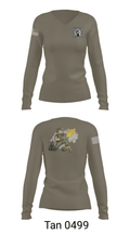 FIELD MESS 13244751 Women's Long Sleeve V-neck Shirt - 77