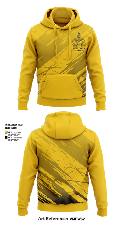West Tampa spartans 13563662 Hoodie - 3