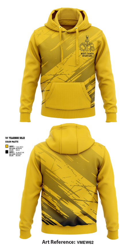 Hoodie, West Tampa spartans, , Teamtime, Team time, sublimation, custom sports apparel, team uniforms, spirit wear, spiritwear, sports uniforms, custom shirts, team store, custom team store, fundraiser sports, apparel fundraiser