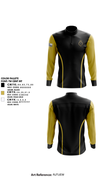 Quarter Zip Jacket, Roland-Grise Lady Knights, Women's Basketball, Teamtime, Team time, sublimation, custom sports apparel, team uniforms, spirit wear, spiritwear, sports uniforms, custom shirts, team store, custom team store, fundraiser sports, apparel fundraiser