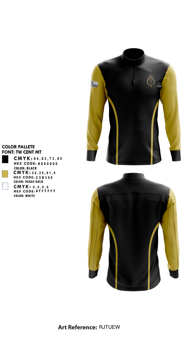 Quarter Zip Jacket, Roland-Grise Lady Knights, Women's Basketball, Teamtime, Team time, sublimation, custom sports apparel, team uniforms, spirit wear, spiritwear, sports uniforms, custom shirts, team store, custom team store, fundraiser sports, apparel fundraiser
