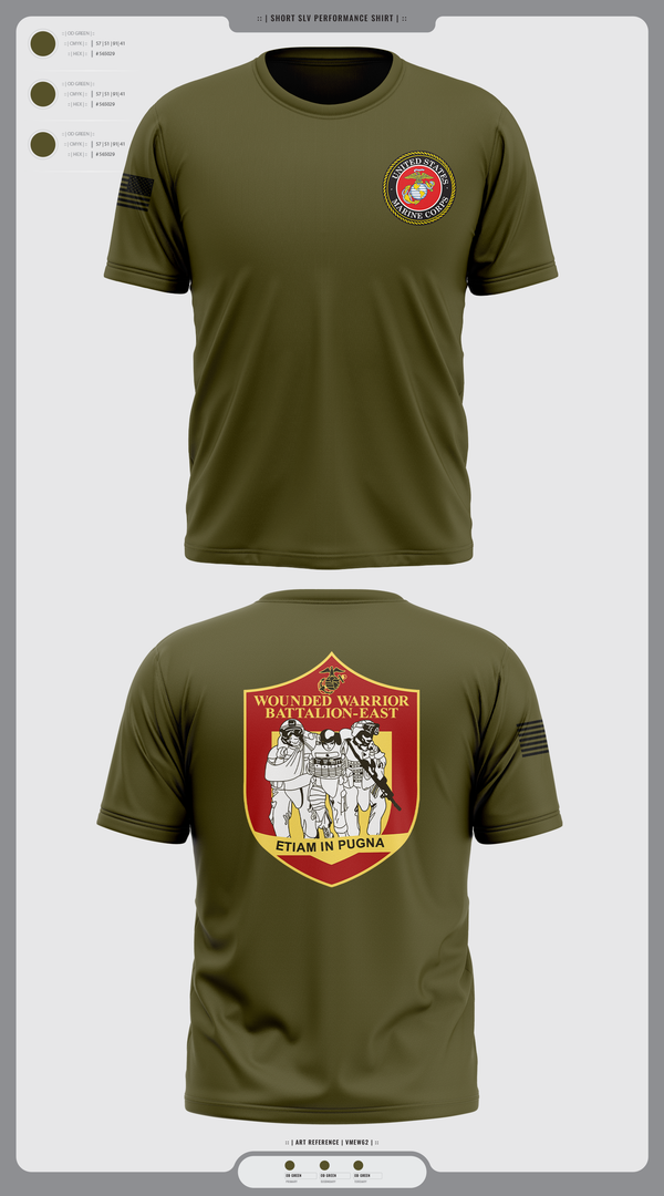 Old School Cotton Feel Shirt, Wounded warrior battalion east, Marines, Teamtime, Team time, sublimation, custom sports apparel, team uniforms, spirit wear, spiritwear, sports uniforms, custom shirts, team store, custom team store, fundraiser sports, apparel fundraiser