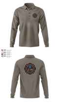 EventsByJoel 45028039 Long Sleeve Performance Polo with Pen Pocket On Sleeve - 3