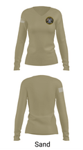 Chesterfield County Sheriff Office 79473922 Women's Long Sleeve V-neck Shirt -1 92